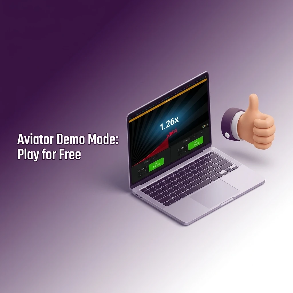 Aviator demo mode on Batery showing virtual credits, dual-bet panel, and multiplier mechanic for free play practice