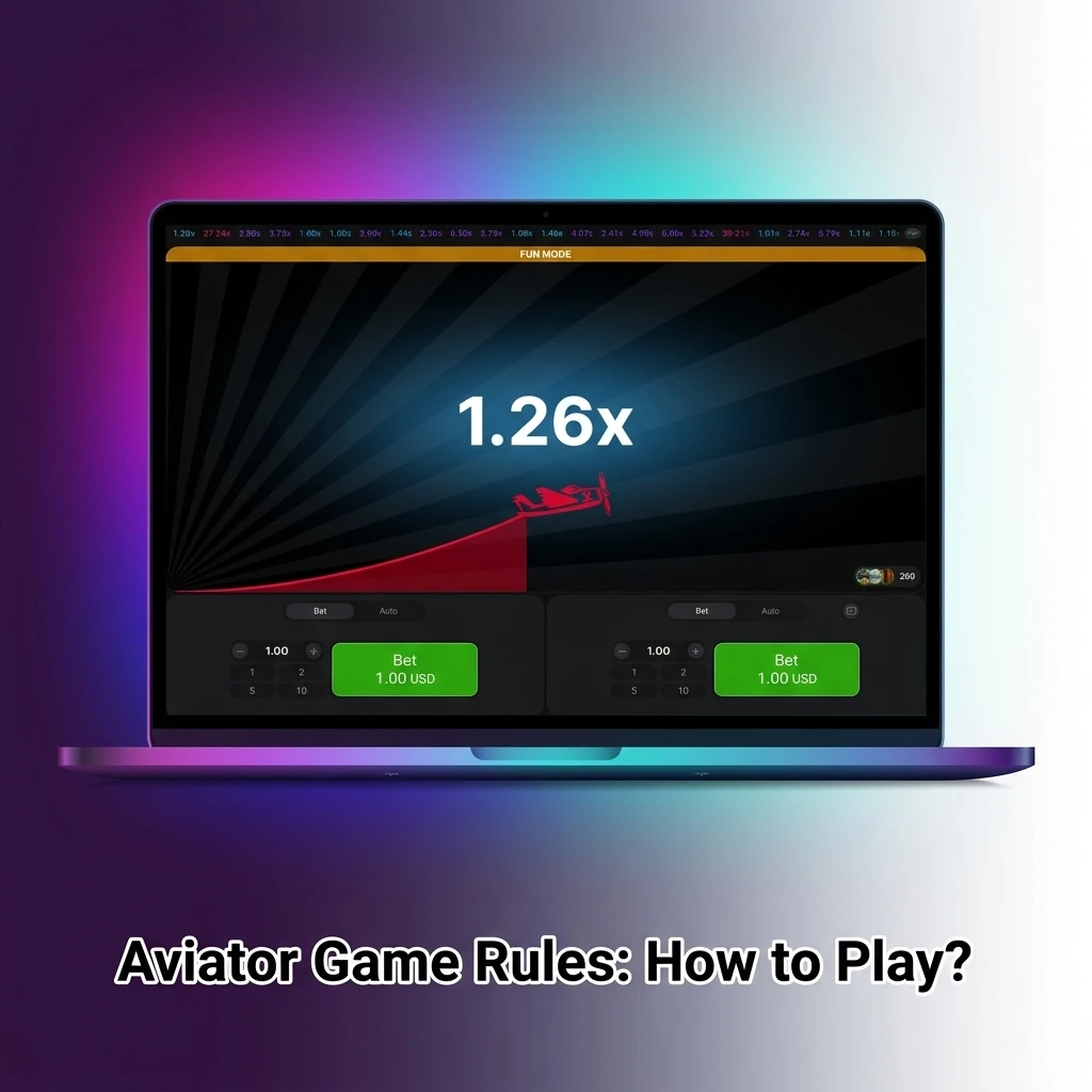 Aviator crash game plane flying with rising multiplier, cash out button, dual bet panel, INR 10 to 1 lakh bet range