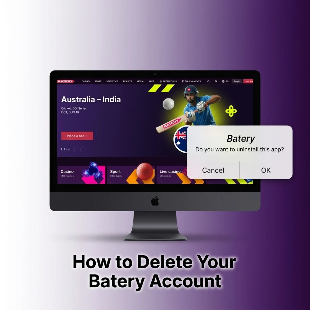 Steps to delete Batery account by contacting customer support for account closure confirmation