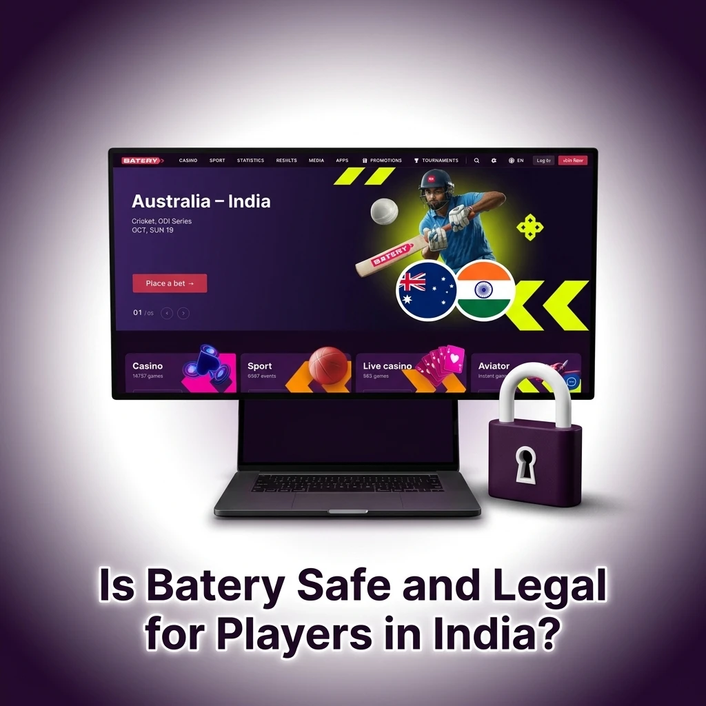 Batery casino valid Curaçao licence, SSL encryption, responsible gaming tools ensuring safe legal play for Indian players