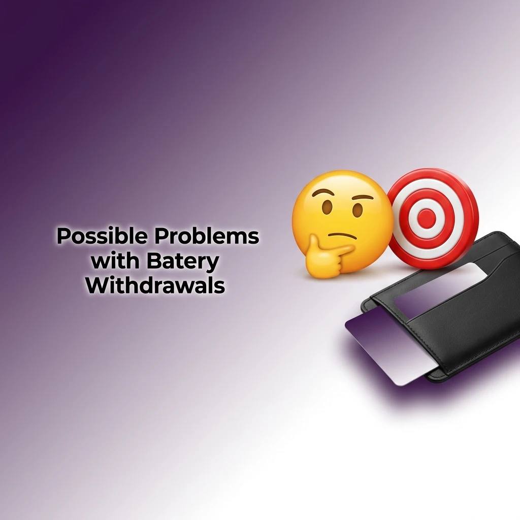 Batery withdrawal problems including KYC issues, bonus conditions, incorrect payment details, and minimum limits explained