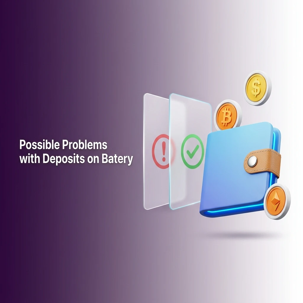 Batery deposit problems including declined payments, unverified accounts, and invalid voucher codes with solutions
