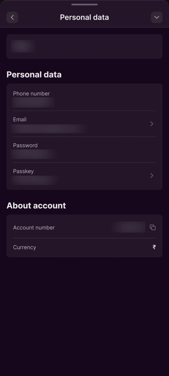 Complete your personal user profile on Batery to start playing online.